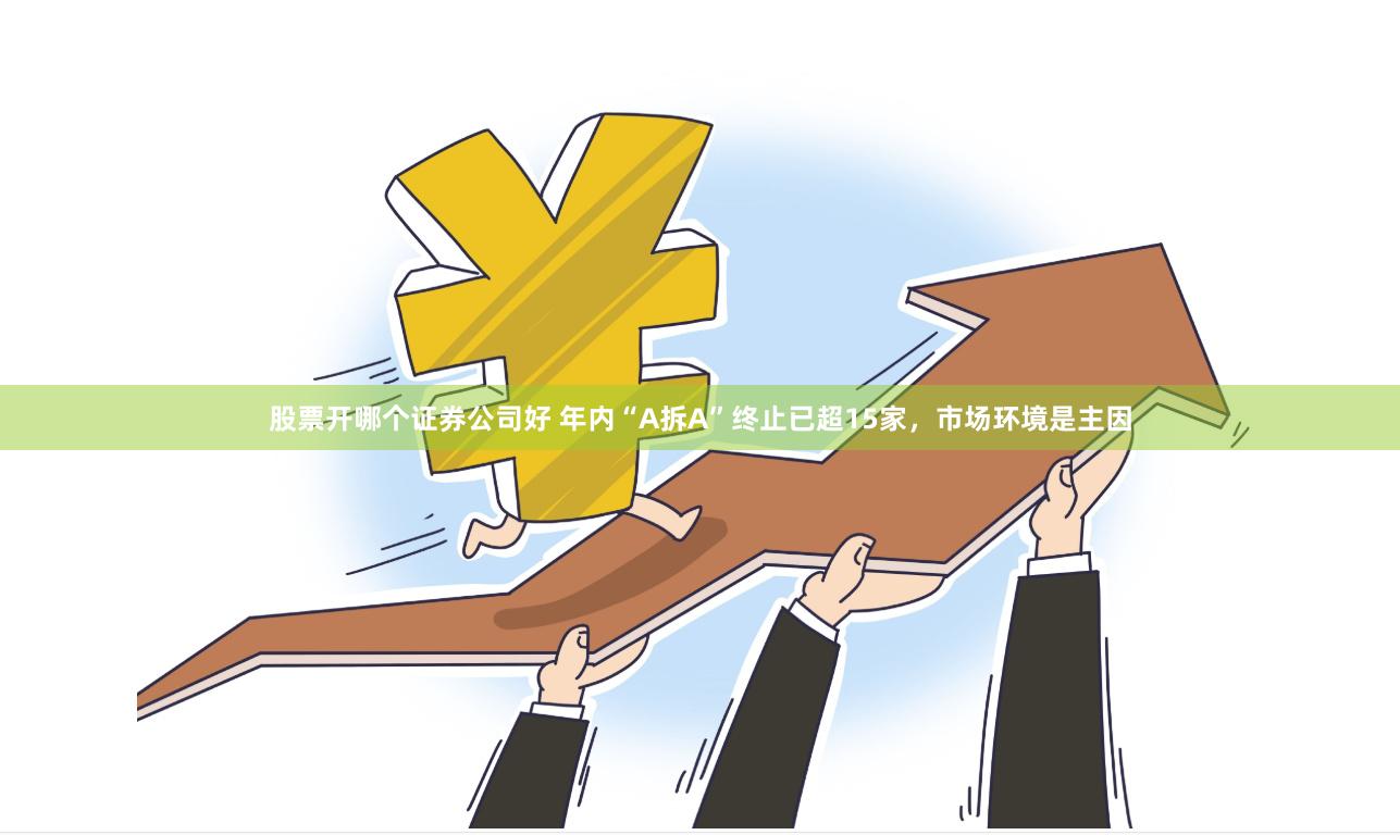 股票开哪个证券公司好 年内“A拆A”终止已超15家，市场环境是主因